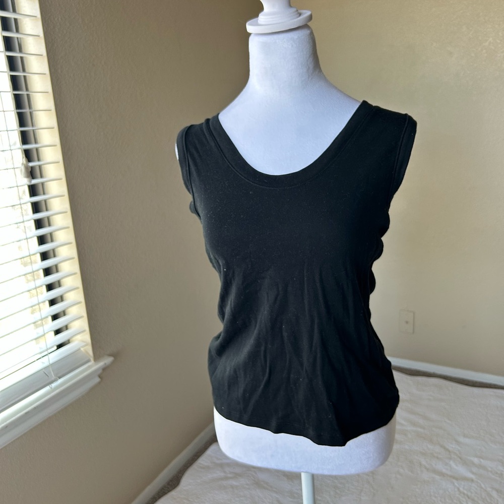 Black Sleeveless Top